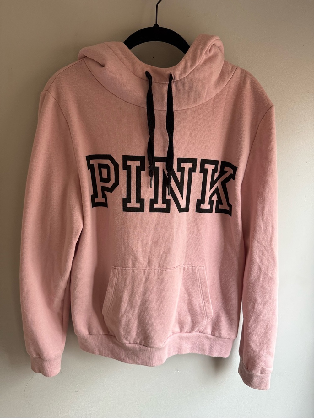 PINK Victoria's Secret Soft Pink Logo Hoodie